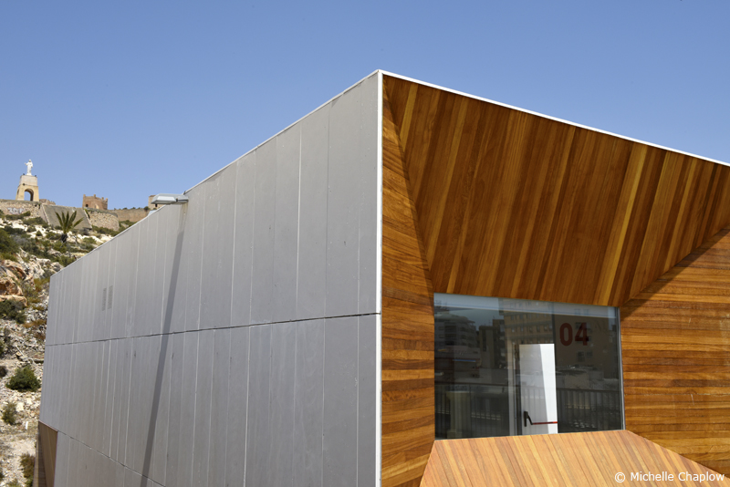Contemporary architecture of the Centro de Interpretacion Patrimonial de Almeria. ©Michelle Chaplow Contemporary architecture of the Centro de Interpretacion Patrimonial de Almeria. ©Michelle Chaplow