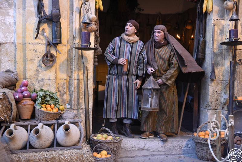 Once a year whole of the historic centre of Arcos de la Frontera, is transformed into a live nativity scene. ©Michelle Chaplow