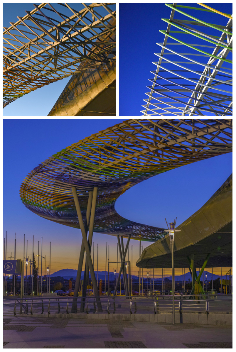 The building itself is a modern architectural marvel, designed by Angel Asenjo, with a maritime theme ©Michelle Chaplow The building itself is a modern architectural marvel, designed by Angel Asenjo, with a maritime theme ©Michelle Chaplow