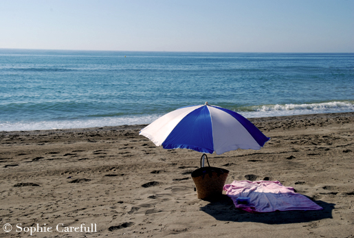 The beach awaits in Torremolinos. © Sophie Carefull The beach awaits in Torremolinos. © Sophie Carefull