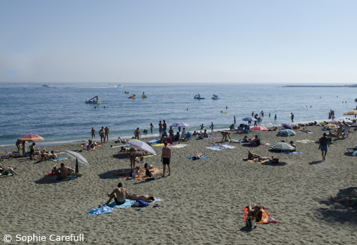 La Venus beach is also known as Playa el Fuerte as it is situated right next to the Fuerte Hotel © Sophie Carefull La Venus beach is also known as Playa el Fuerte as it is situated right next to the Fuerte Hotel © Sophie Carefull