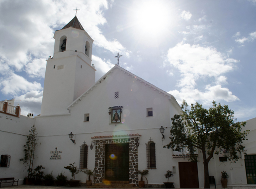 San Andres Apostol Church in Sedella. © Sophie Carefull San Andres Apostol Church in Sedella. © Sophie Carefull