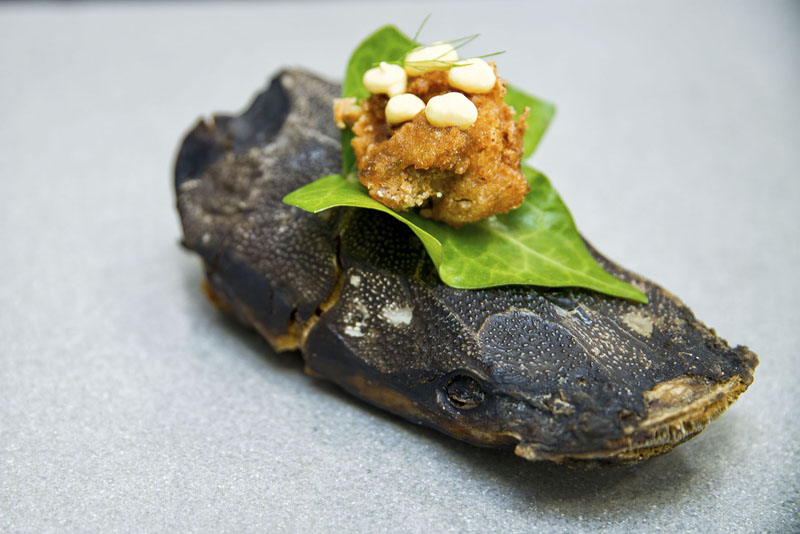 Artistic dish ©Restaurante Sollo Artistic dish ©Restaurante Sollo