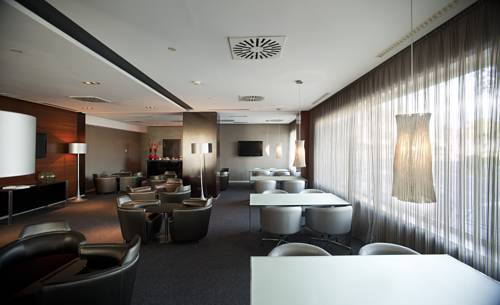 There is a mini-store for drinks and snacks at reception.