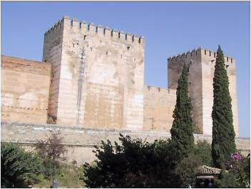 The oldest part of the Alhambra, the fortress. © Lawrence Bohme
