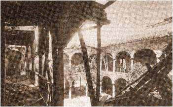 Ruins of the old cloister before restoration in 20th century. © Lawrence Bohme Ruins of the old cloister before restoration in 20th century. © Lawrence Bohme