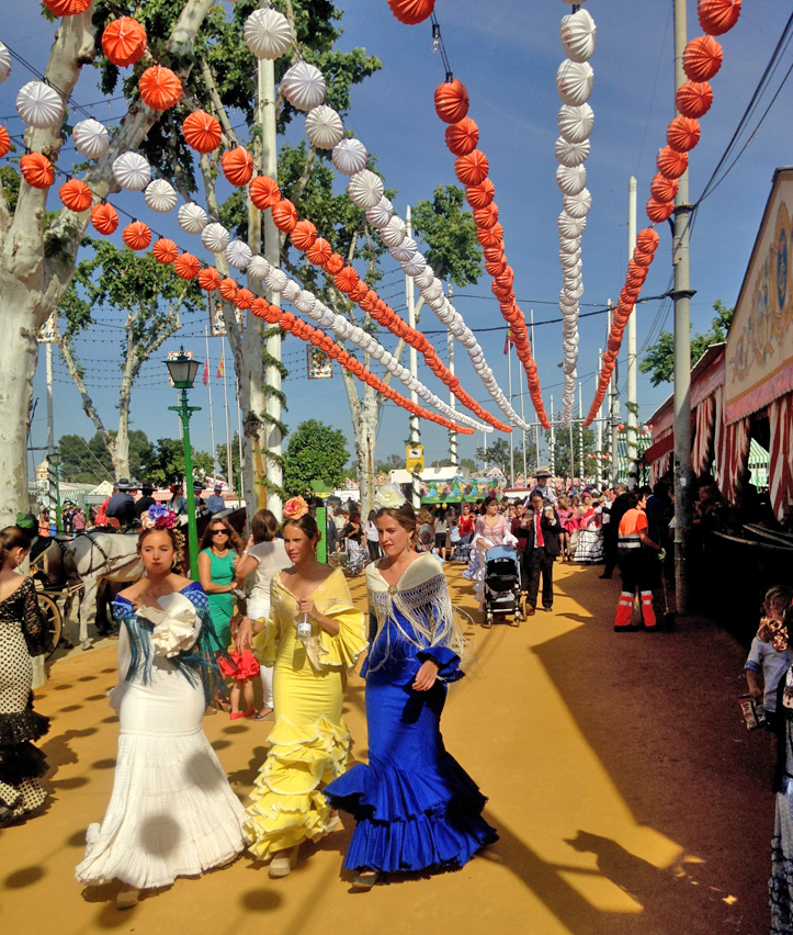 Women in the Feria