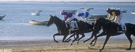 San Lucar is also noted for its horse racing which dates back to 1845