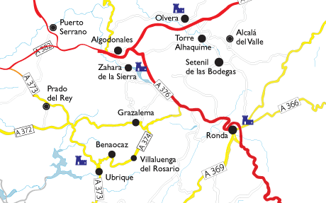 Villaluenga maps