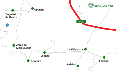 Cogollos de Guadix maps