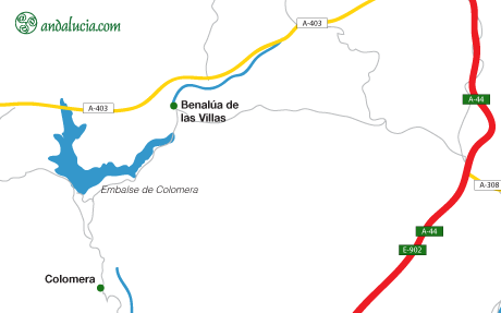 Colomera maps