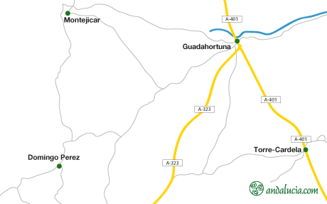 Guadahortuna maps