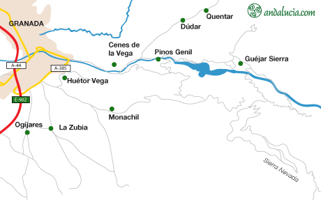 La Zubia maps