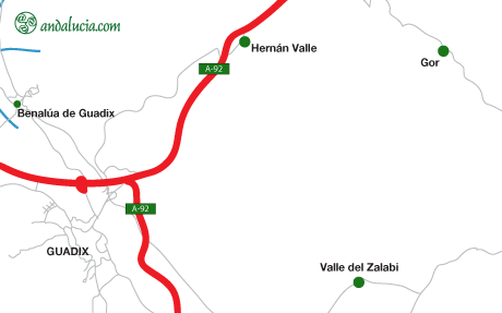 Valle del Zalabí maps