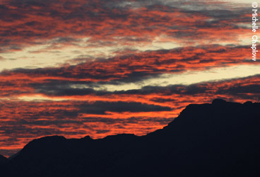 Sunsets in the Serrania de Ronda. © Michelle Chaplow
