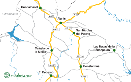 Constantina map