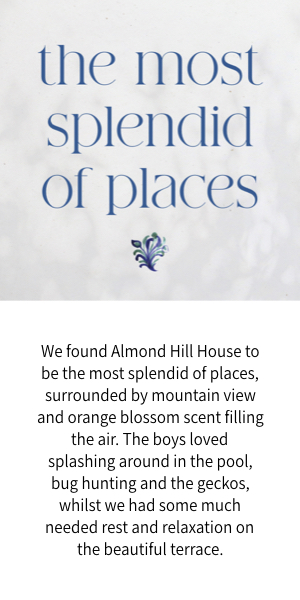 We found Almond Hill House to be the most splendid of places