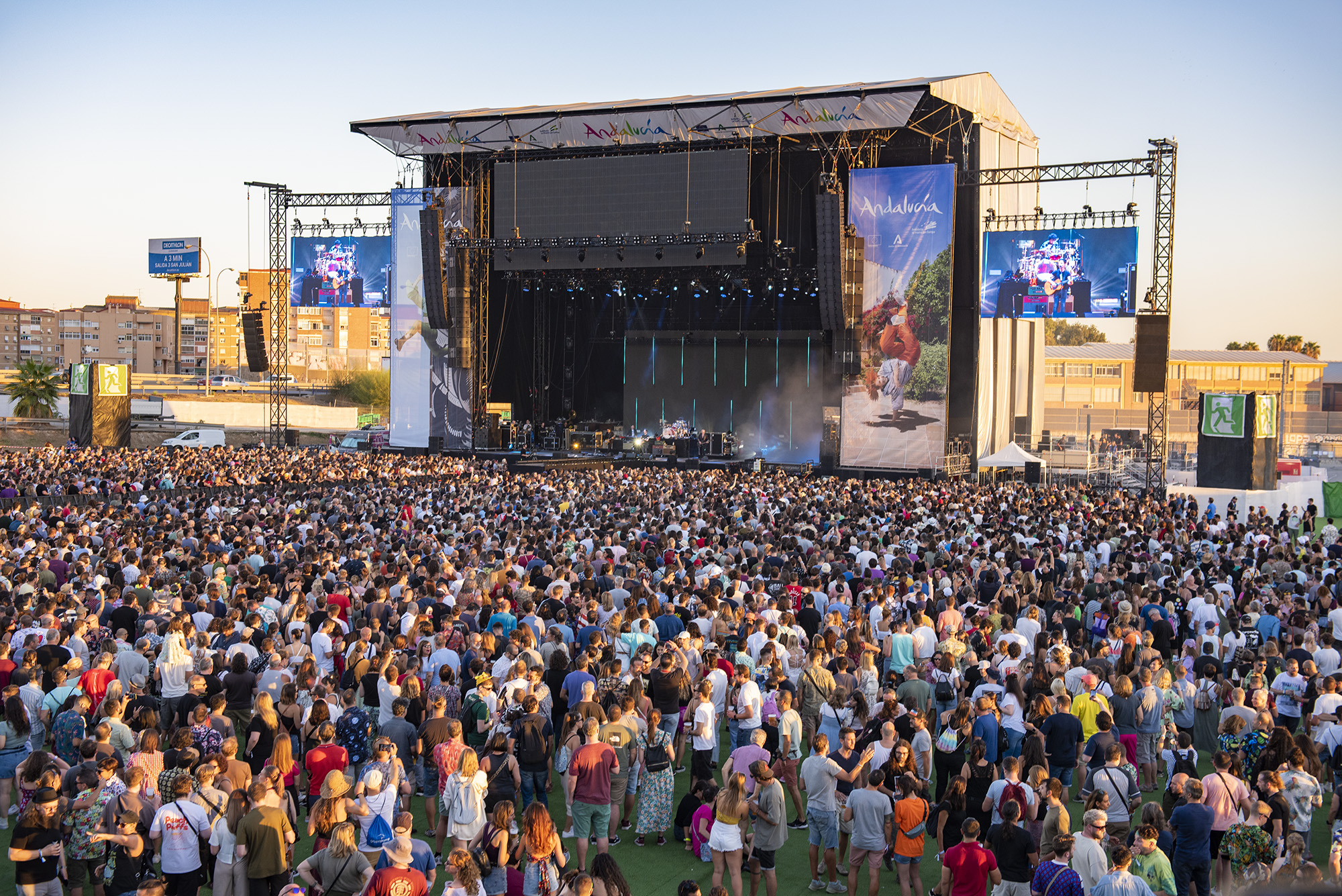 Big Andalucia stage at Andalucia Big Festival ©Michelle Chaplow