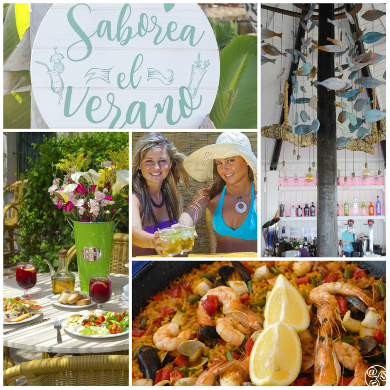 beach bar or chiriniguito  summer Andalucia © Michelle Chaplow
