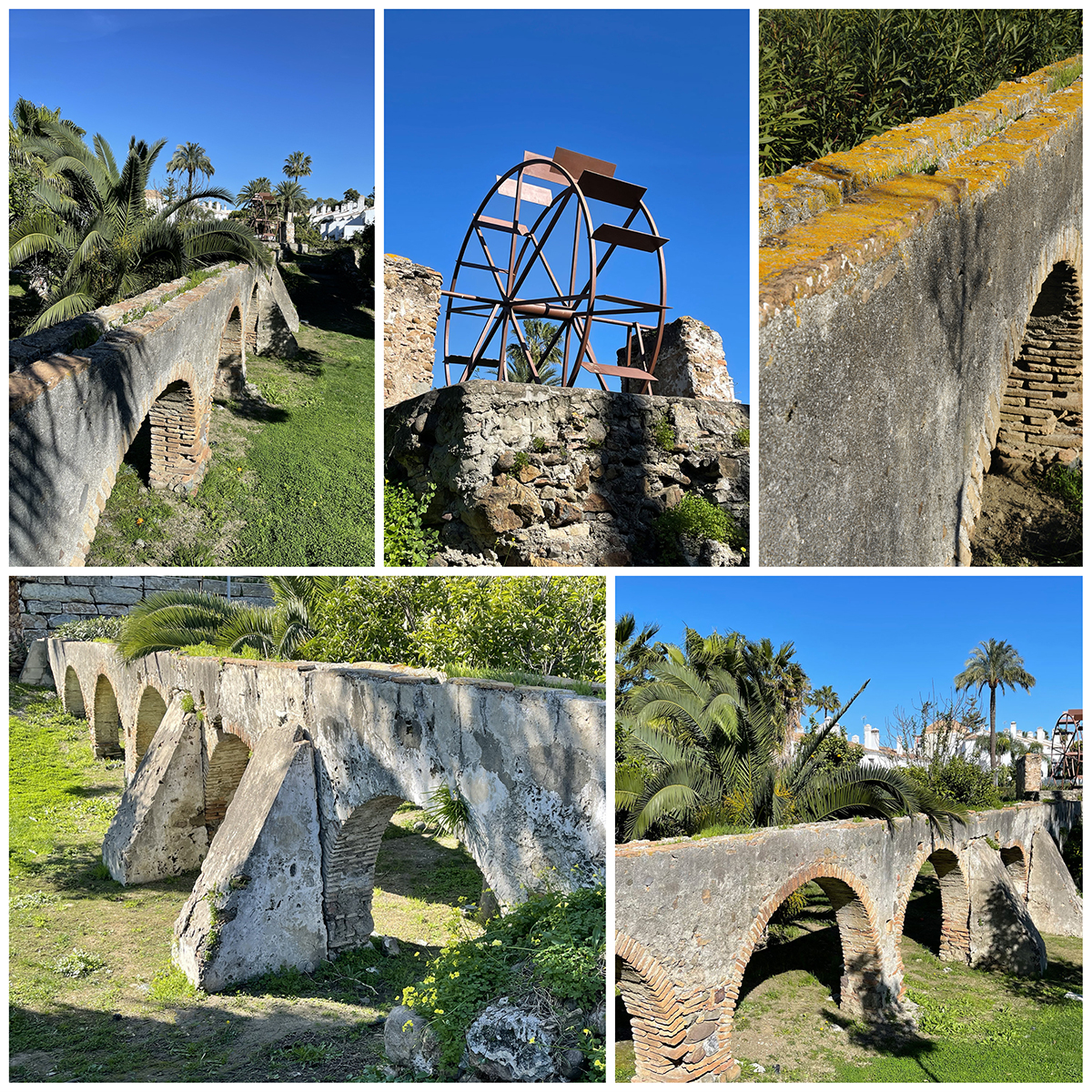 The Costa Path goes right by the Saladavieja aqueduct © Michelle Chaplow