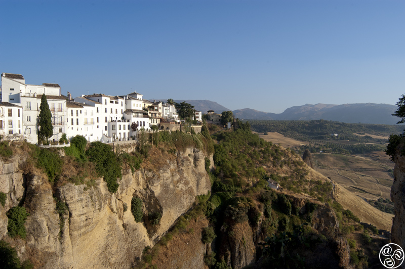 The famous Ronda Gorge which featured in the Movie, &quot;For whom the bell tolls&quot;.© Michelle Chaplow