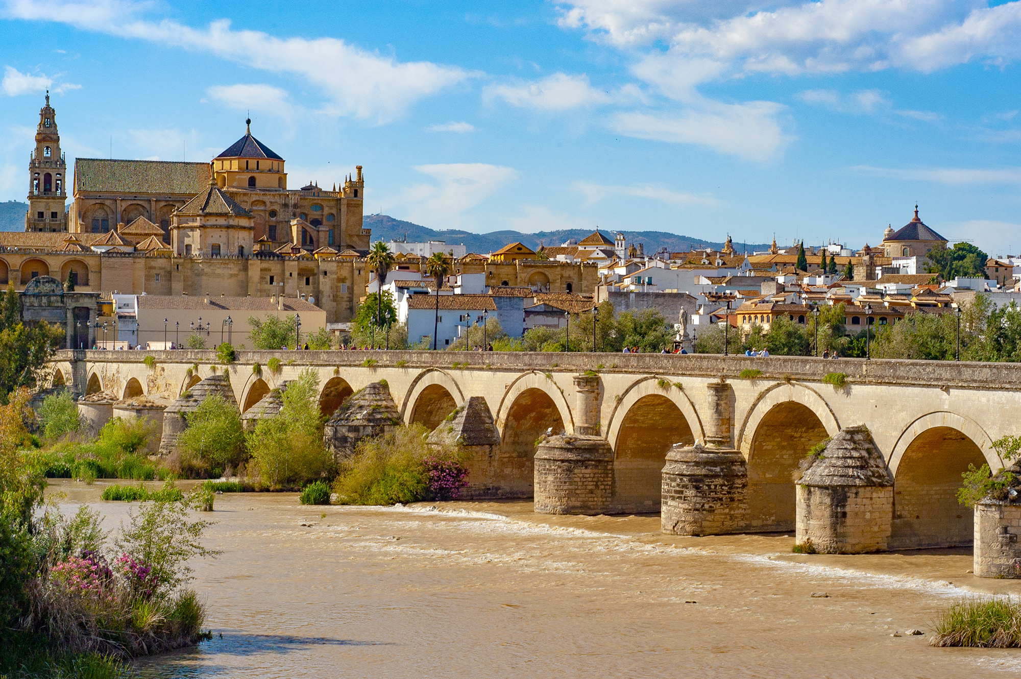 The Roman Bridge (Puente Romano) of Cordoba © Michelle Chaplow