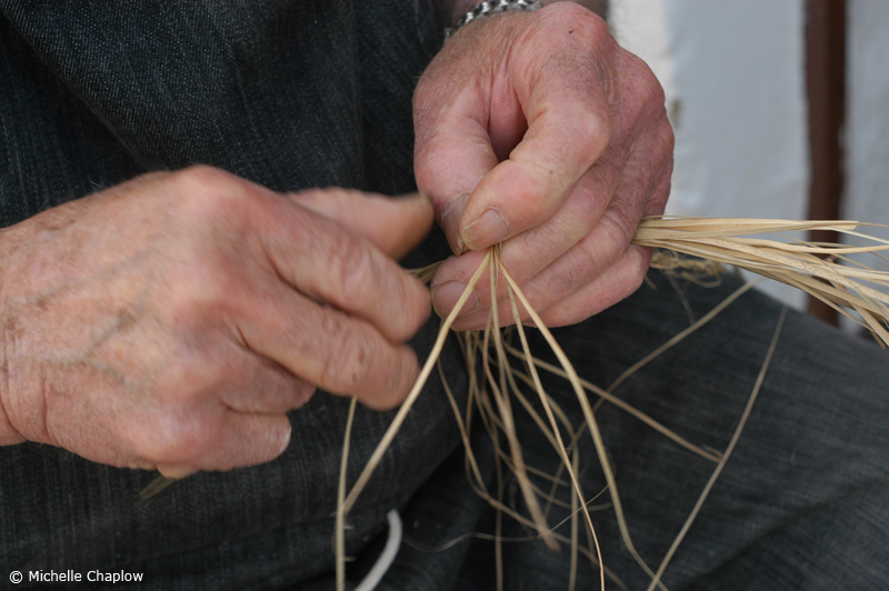 Handwoven wickerwork from Andalucia. © Michelle Chaplow
