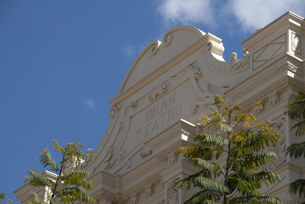 The Gran Teatro situated on the Calle Vásquez López, Huelva. © Michelle Chaplow