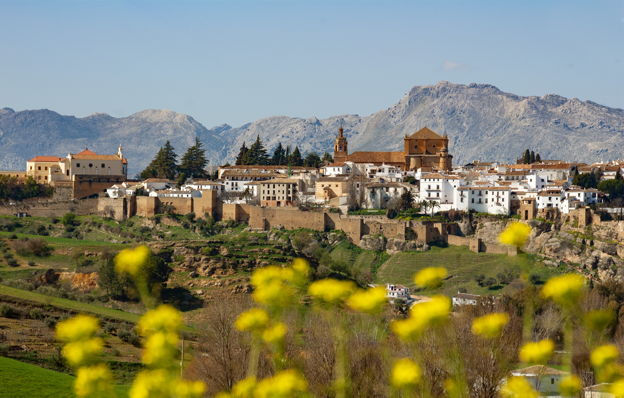 English painter, David Bomberg was totally inspired by the landscapes of Ronda. © Michelle Chaplow