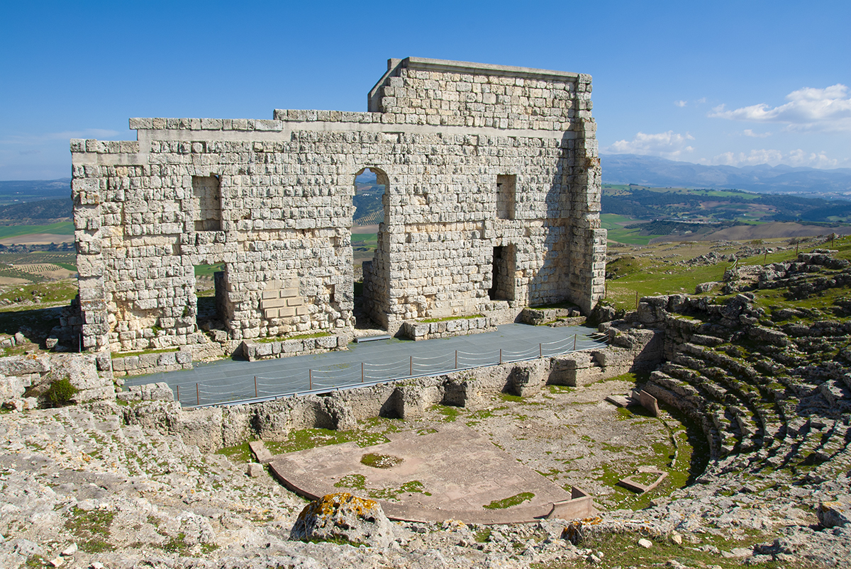 Roman theatre, Acinipo. © Michelle Chaplow