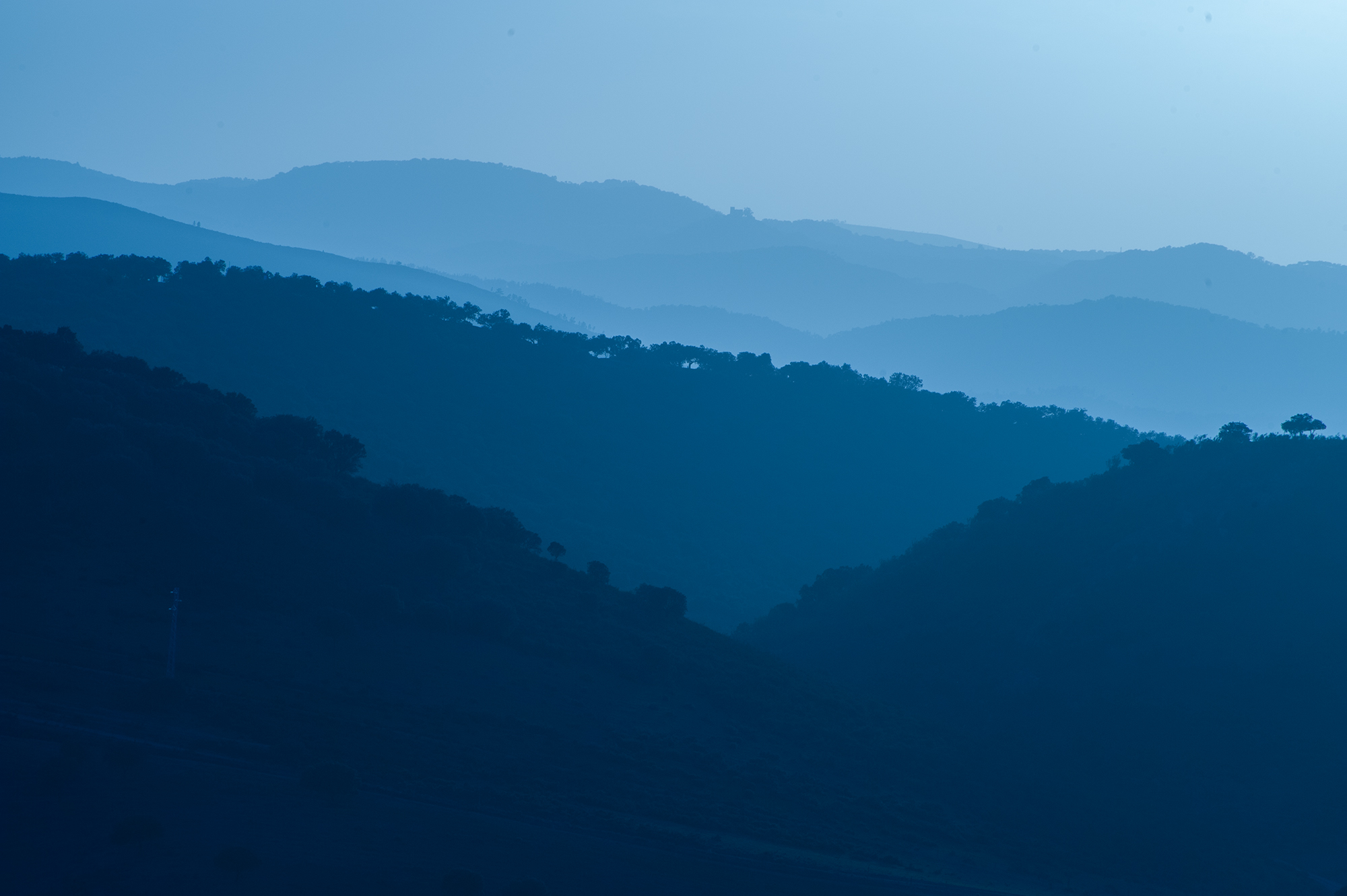 Sierra de Aracena is the large comarca (area) in the north of Huelva Province. It covers part of the Sierra Morena mountain range that spans accross most of northern Andalucia © Michelle Chaplow