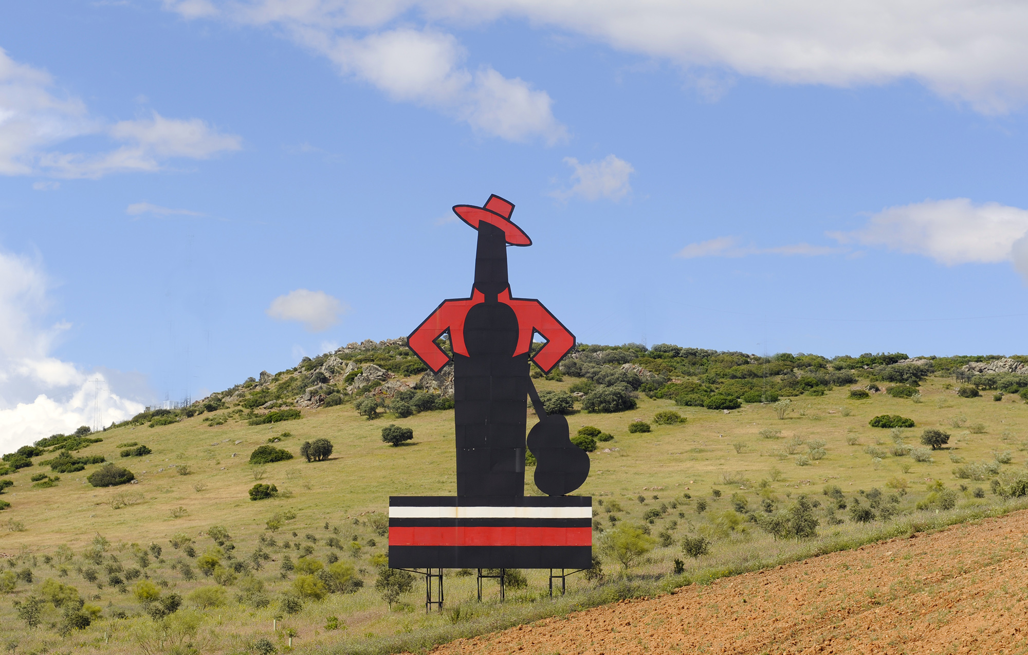 The iconic roadside Tio Pepe Logo © Michelle Chaplow