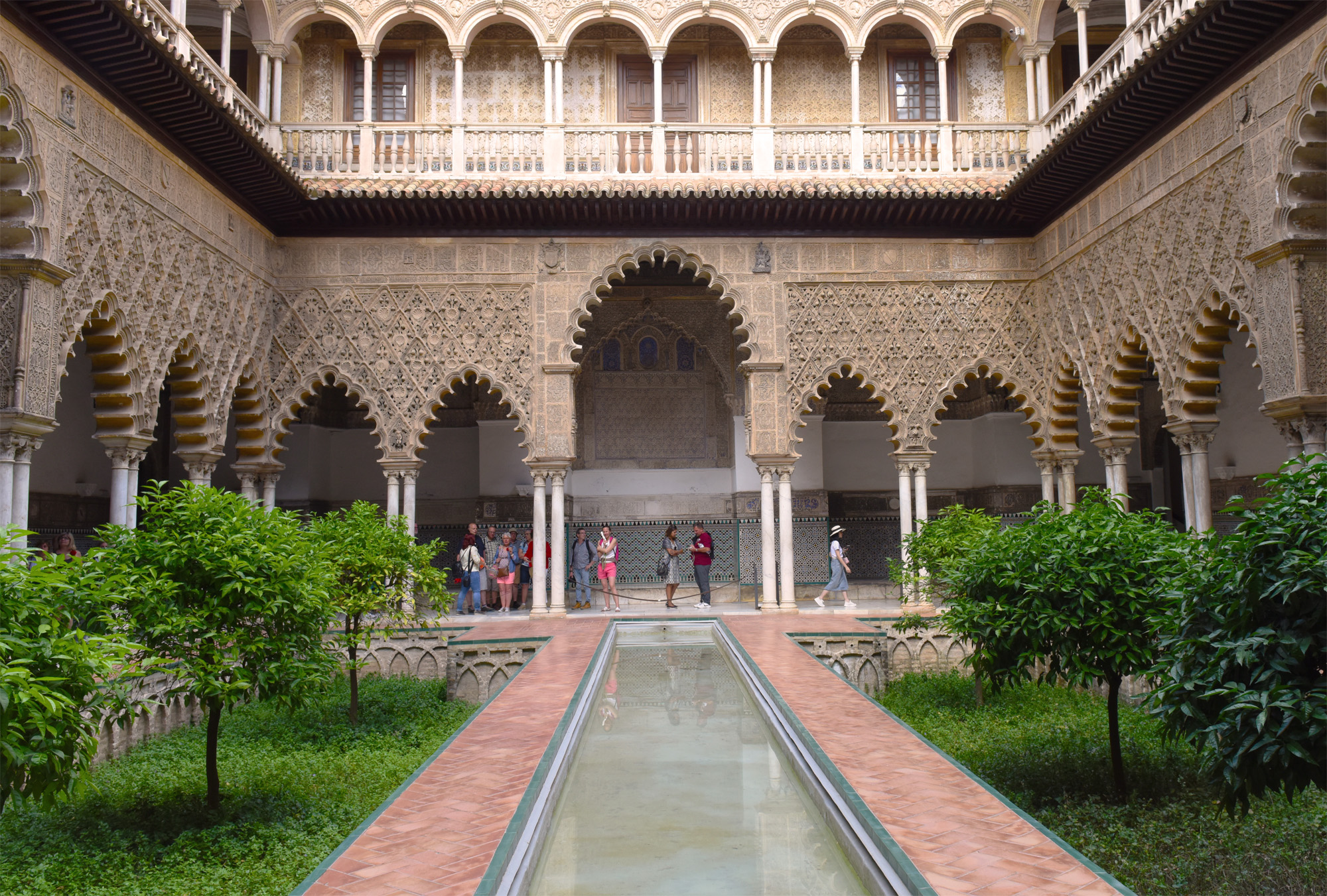 The Alcázar of Seville Moorish Architecture  © Michelle Chaplow