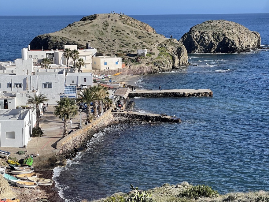 Don't miss the view of La Isleta, from the hill above the village and the jetty