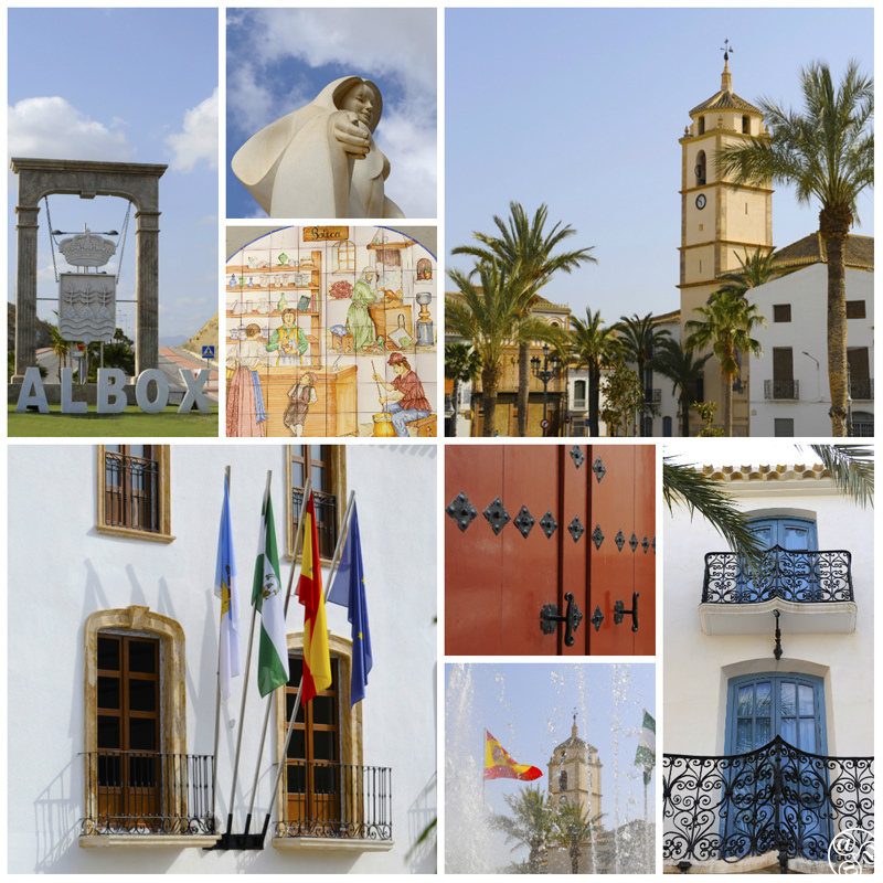 The small town of Albox, in the north of Almeria province © Michelle Chaplow