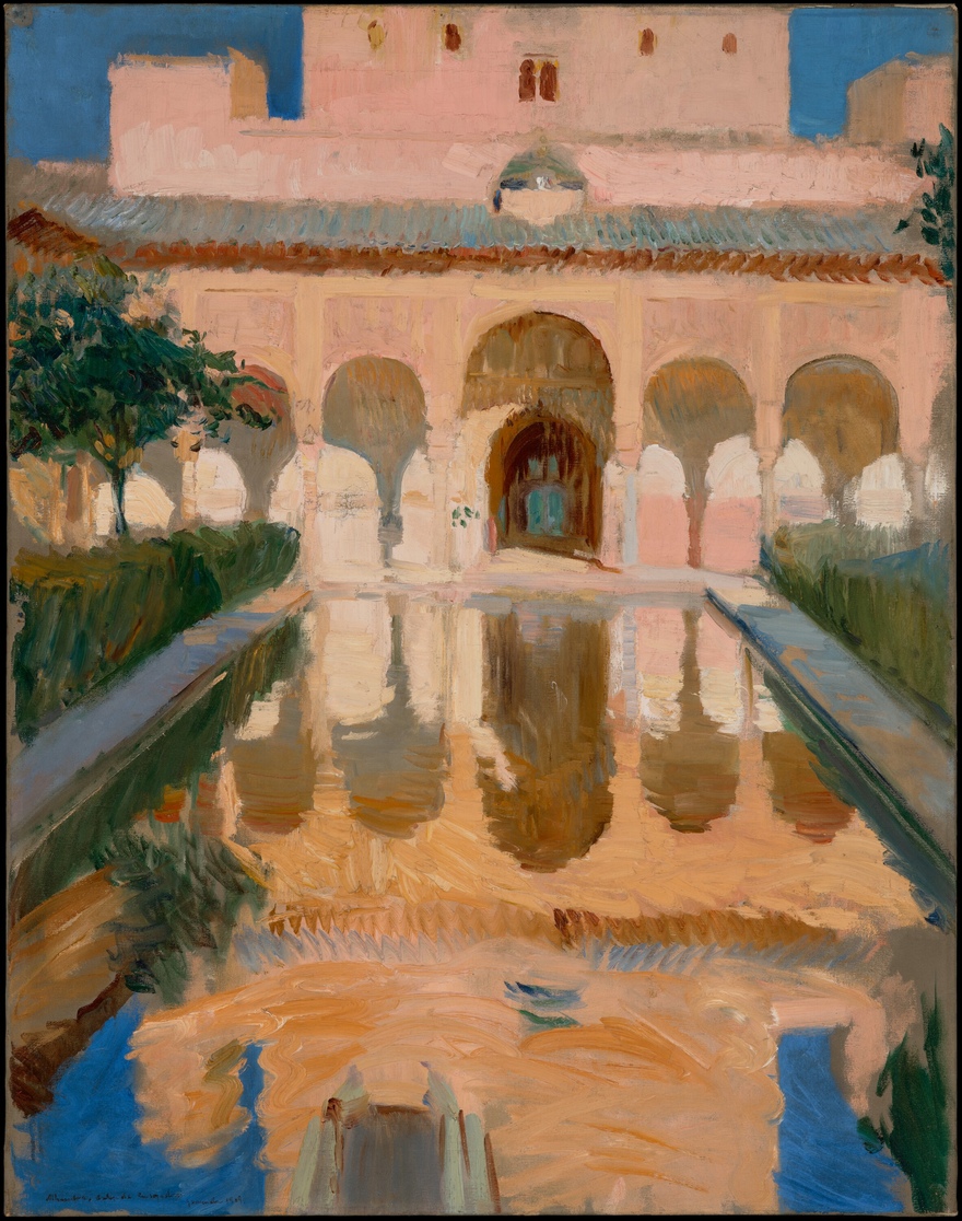 Hall of the Ambassadors by Joaquín Sorolla y Bastidaish 1909 The J. Paul Getty Museum 
