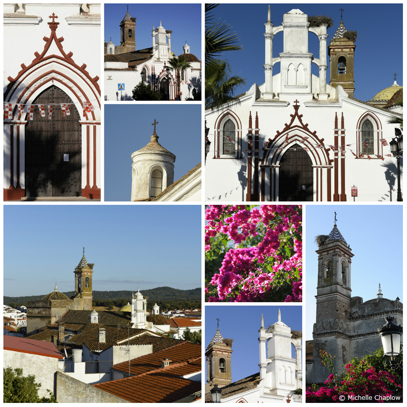 The church of Santa Maria Magdalena, Cala, Sierra de Aracena  © Michelle Chaplow