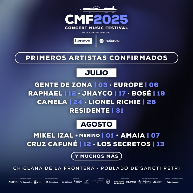 Concert Music Festival 2025 Line up