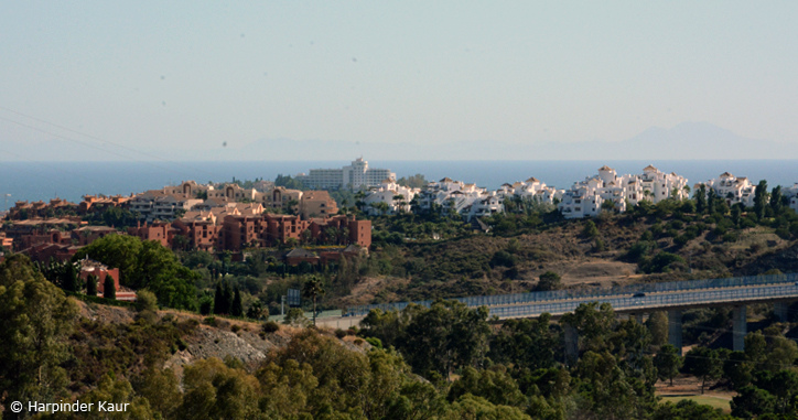 Puerto Del Almendro in Marbella. © Harpinder Kaur