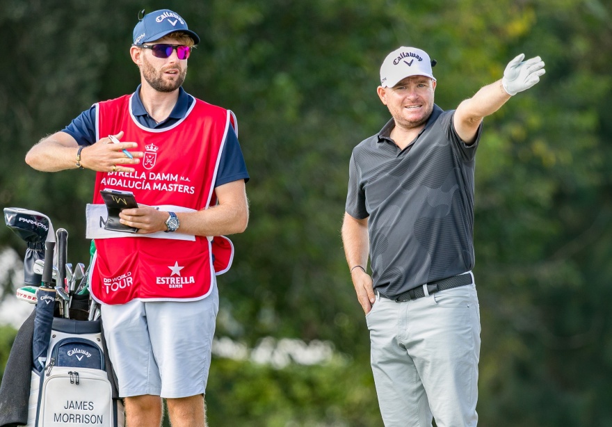 James Morrison posted his lowest round of the year