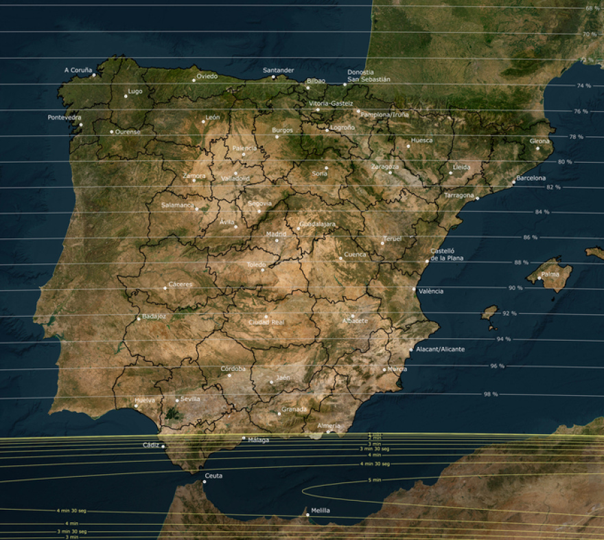  The next total solar eclipse visible in Andalucia will be on August 2nd, 2027.
