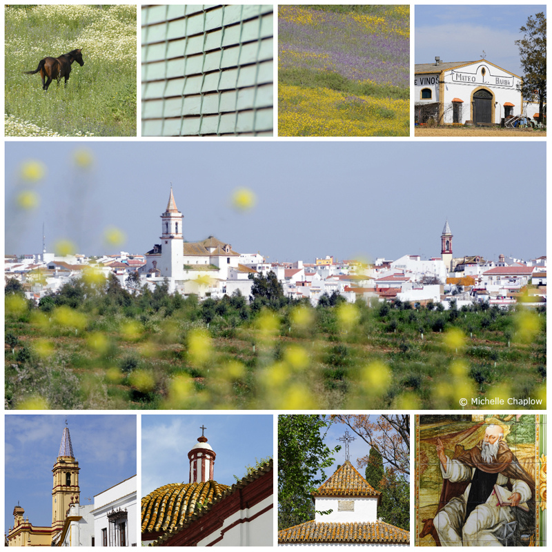 The white village of Gibraleón © Michelle Chaplow
