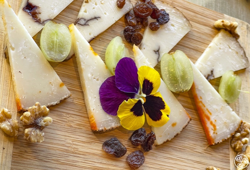 Delicious local cheeses © Michelle Chaplow