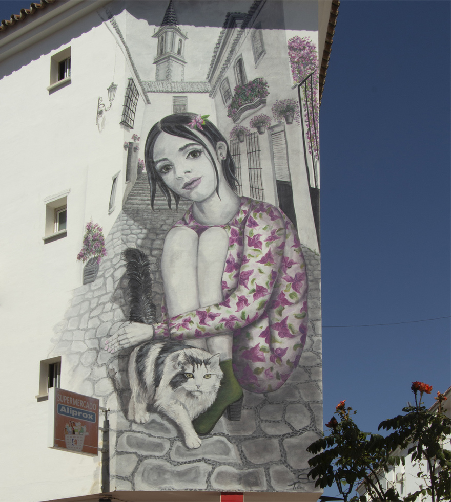 Estepona is dressed in Flowers. Photo ©Gonzalo Alvarez Cifuentes