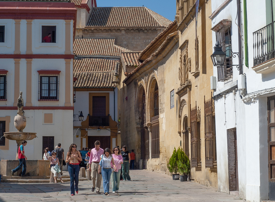 The Museum of Julio Romero de Torres (1874-1930) is located in the same building as the fine arts museum