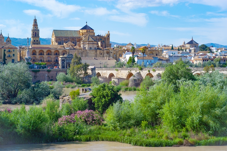 The monumental city of Cordoba on the banks of the river Guadalquivir. © Michelle Chaplow