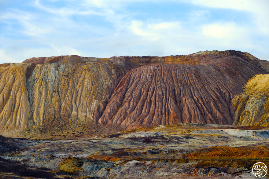 Lunar landscapes at the Rio Tinto Mines  © Michelle Chaplow