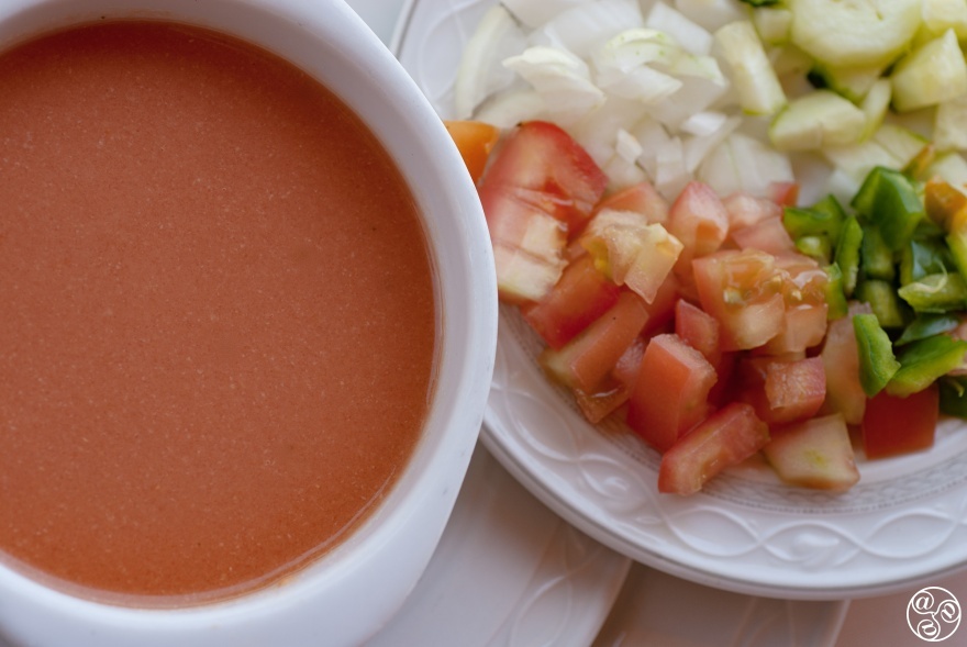 Summer just isn´t summer, without gazpacho. © Michelle Chaplow