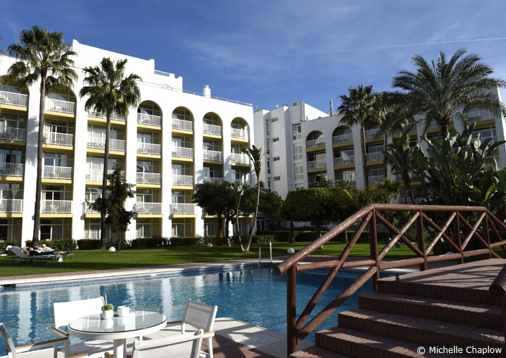 A peaceful experience at the Melia Hotel Banus.