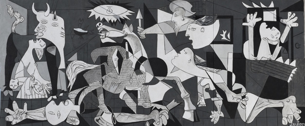 Quijote en el Guernica Estepona Murals  © 